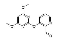 3-(4,6-dimethoxypyrimidin-2-yl)oxypyridine-2-carbaldehyde Structure