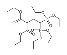 diethyl 2-[2,2-bis(diethoxyphosphoryl)ethyl]propanedioate Structure