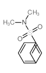 N,N-dimethyl-2-phenyl-ethenesulfonamide结构式