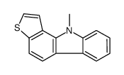 10-methylthieno[3,2-a]carbazole结构式
