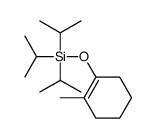 (2-methylcyclohexen-1-yl)oxy-tri(propan-2-yl)silane结构式