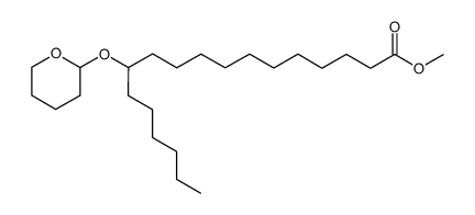 Methyl 12-(tetrahydropyranyloxy)octadecanoate结构式
