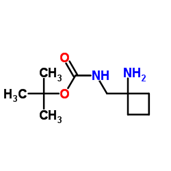 ((1-氨基环丁基)甲基)氨基甲酸叔丁酯图片