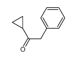1-环丙基-2-苯基乙酮结构式
