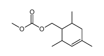 methyl (2,4,6-trimethylcyclohex-3-en-1-yl)methyl carbonate结构式