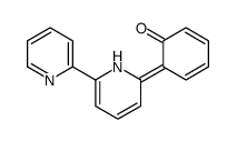 6-(6-pyridin-2-yl-1H-pyridin-2-ylidene)cyclohexa-2,4-dien-1-one结构式