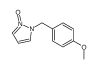 1-[(4-methoxyphenyl)methyl]-2-oxidopyrazol-2-ium结构式