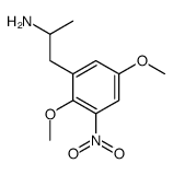 1-(2,5-dimethoxy-3-nitrophenyl)propan-2-amine Structure