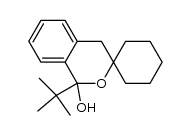 1-tert-Butyl-3,4-dihydro-1H-2-benzopyran-3-spirocyclohexan-1-ol Structure