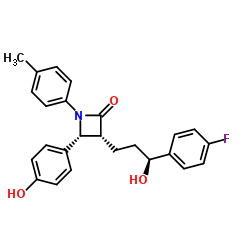 Ezetimibe (3R,4R,3'S)-Isomer Structure