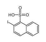 2-iodonaphthalene-1-sulfonic acid Structure