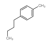 4-n-butyltoluene Structure