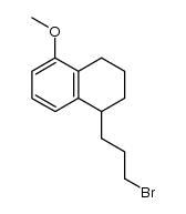 (3-bromopropyl)tetralin Structure