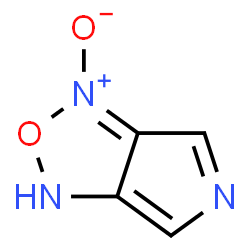 1H-Pyrrolo[3,4-c][1,2,5]oxadiazole,3-oxide(9CI) Structure
