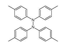 1,1,2,2-tetra-p-tolylhydrazine结构式