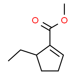 1-Cyclopentene-1-carboxylicacid,5-ethyl-,methylester(9CI) Structure