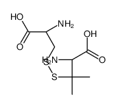 青霉胺半胱氨酸二硫醚结构式