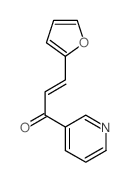 3-(2-furyl)-1-pyridin-3-yl-prop-2-en-1-one结构式