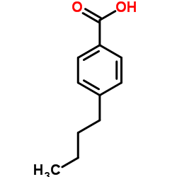 4-Butylbenzoic acid structure