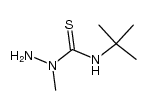 4-tert-butyl-2-methyl-3-thiosemicarbazide Structure
