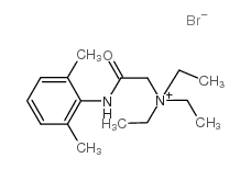 利多卡因N-溴乙烷结构式