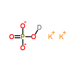 Dipotassium hydrogen (2H)phosphate Structure