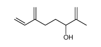 3-hydroxy-2-methyl-6-methylene-1,7-octadiene Structure