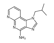 1-(2-methylpropyl)imidazo[4,5-c][1,8]naphthyridin-4-amine结构式