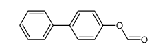 1,1'-biphenyl-4-yl formate结构式
