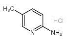 2-氨基-5-甲基吡啶结构式