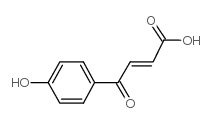 4-羟基苯甲酰丙烯酸结构式