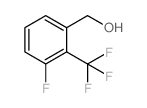 3-FLUORO-2-(TRIFLUOROMETHYL)BENZYL ALCOHOL Structure
