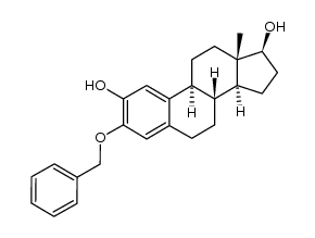 3-benzyloxyestra-1,3,5(10)-triene-2,17β-diol Structure