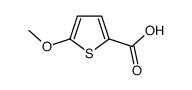 5-Methoxy-2-thiophenecarboxylic acid Structure