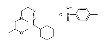 cyclohexyl[2-(2-methylmorpholino)ethyl]carbodiimide monotoluene-p-sulphonate结构式