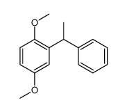 1,4-二甲氧基-2-(1-苯基乙基)-苯结构式