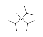 Triisopropylzinnfluorid Structure