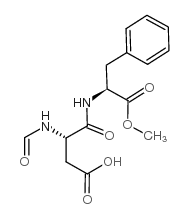 N-甲酰基-L-天冬氨酰-L-苯丙氨酸甲酯结构式