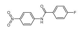 4-fluoro-benzoic acid-(4-nitro-anilide) Structure