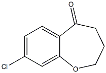 8-CHLORO-2,3,4,5-TETRAHYDRO-1-BENZOXEPIN-5-ONE Structure