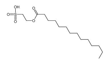 肉豆蔻酰羟乙磺酸钠结构式