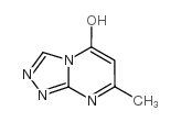 7-甲基-1,2,4-三唑并[4,3-a]嘧啶-5-醇结构式