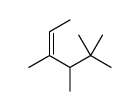 3,4,5,5-tetramethylhex-2-ene结构式