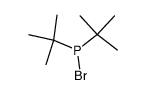 Di-tert-butylphosphinbromid Structure