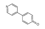 1-oxido-4-pyridin-4-ylpyridin-1-ium结构式