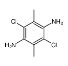 2,5-dichloro-3,6-dimethylbenzene-1,4-diamine结构式