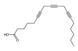 octadeca-6,9,12-triynoic acid结构式
