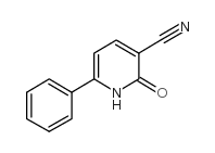 3-Pyridinecarbonitrile,1,2-dihydro-2-oxo-6-phenyl- Structure
