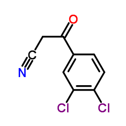 3,4-二氯苯甲酰乙腈结构式