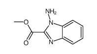 methyl 1-aminobenzimidazole-2-carboxylate Structure